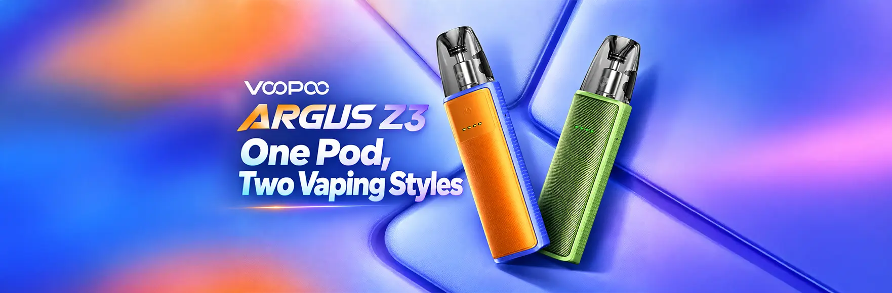 VOOPOO Argus Z3: One Pod, Two Vaping Styles