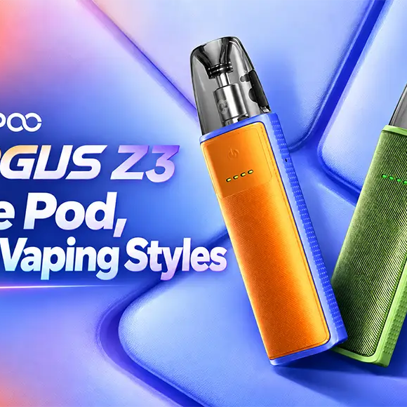 VOOPOO Argus Z3: One Pod, Two Vaping Styles