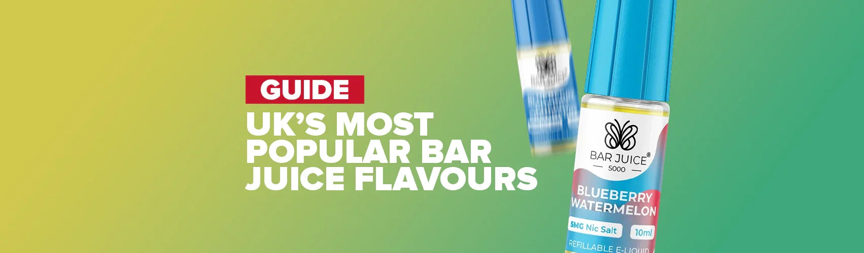 Bar Juice 5000 Nic Salts – UK Refillable Vape Flavours Explained