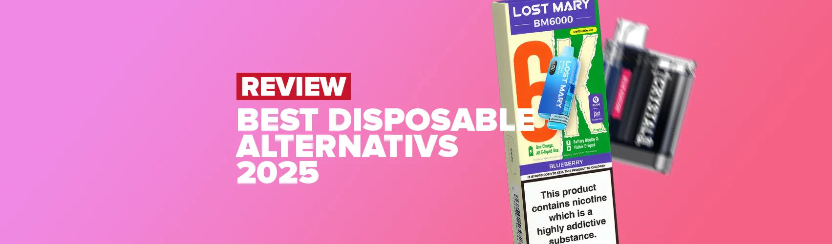 Best Disposable Vape Alternatives in 2025 (Most Updated)