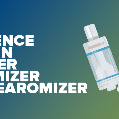 Difference between Atomizer Cartomizer and Clearomizer