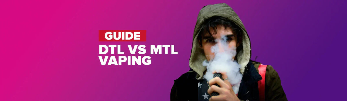 MTL vs DTL vs RDL Vaping Guide | Differences & Best Choice UK MTL vs DTL vs RDL Vaping Guide | Differences & Best Choice UK