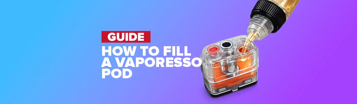 how to get vaporesso pods open Fill a Pod 3