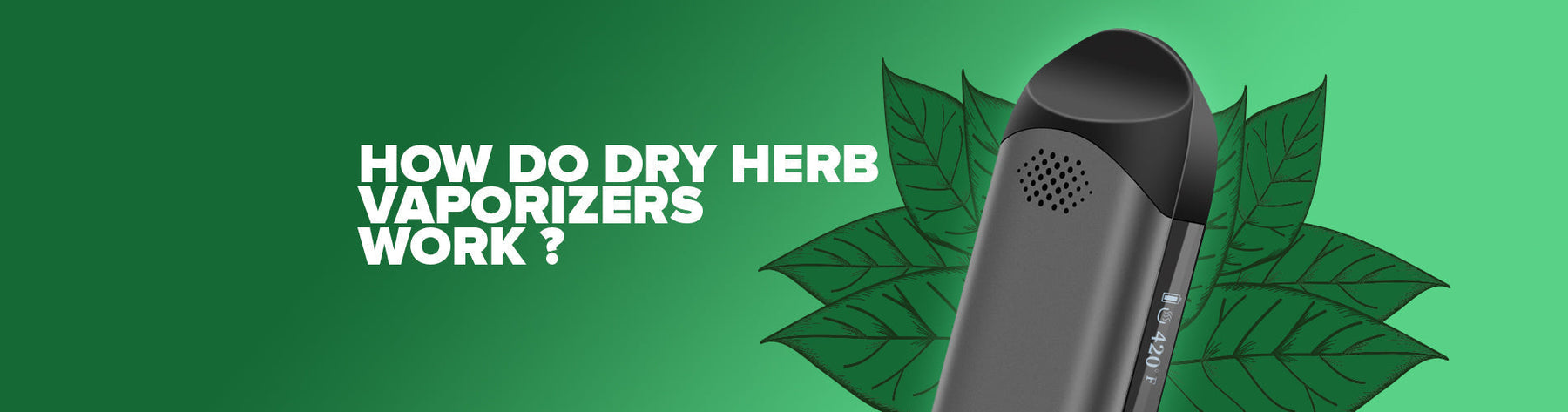 How Do Dry Herb Vaporizers Work