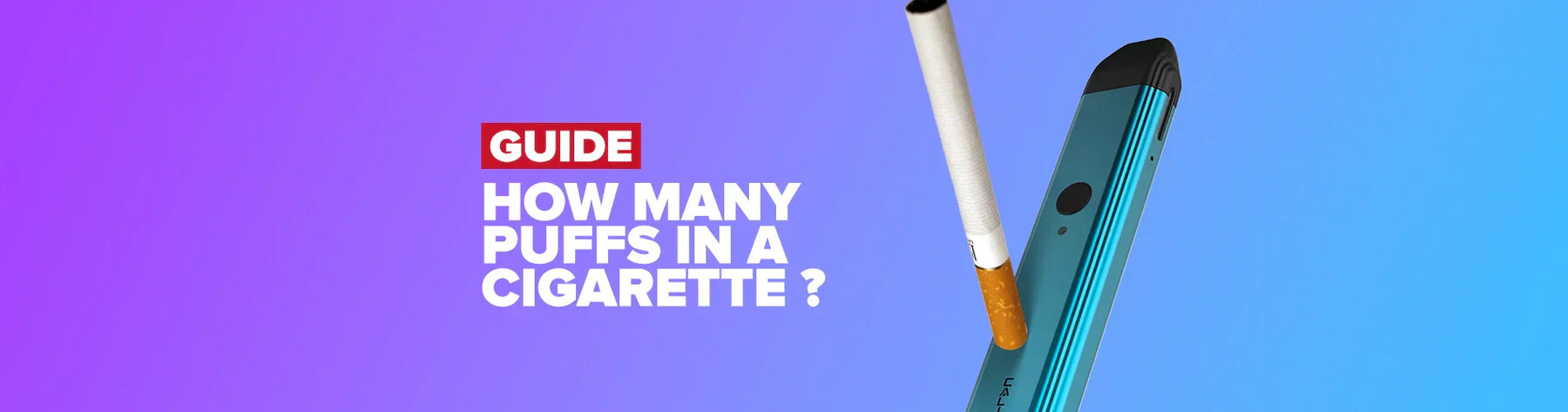How Many Puffs in a Cigarette?