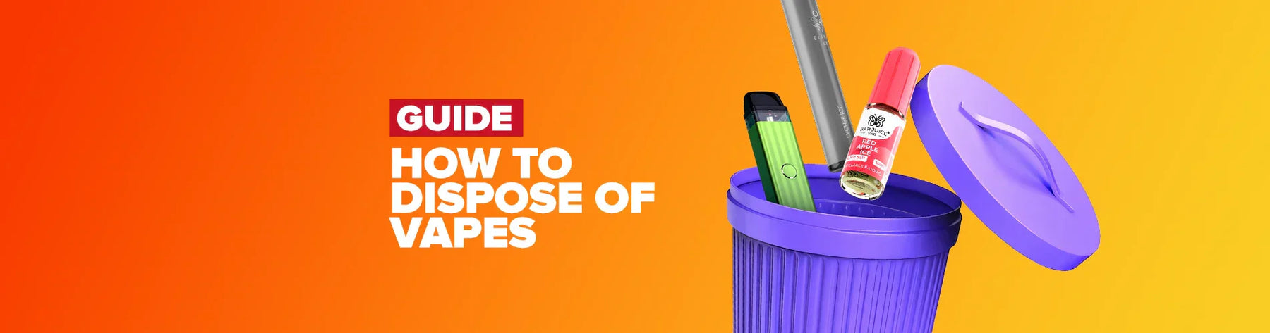 How to Dispose of Vapes: A Guide to Responsible Vaping