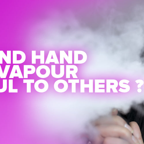 Is Second-hand Vapour Harmful To Others?