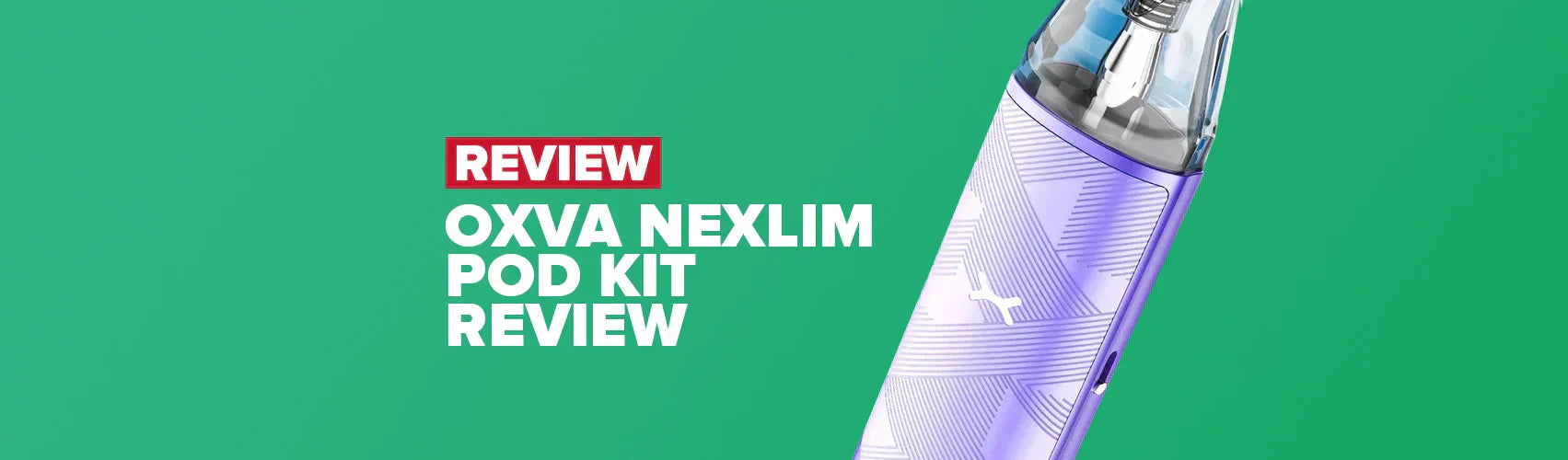 oxva nexlim test OXVA NeXLIM Vape Pod Kit main image 1
