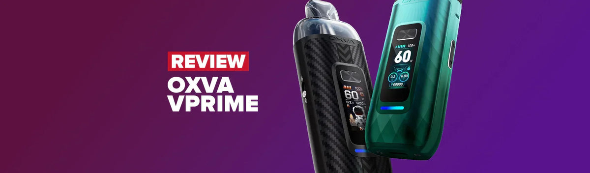 e liquide chocolat blanc OXVA VPrime Pod Kit Review