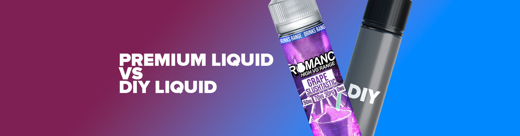 Premium E-liquid vs DIY E-liquid