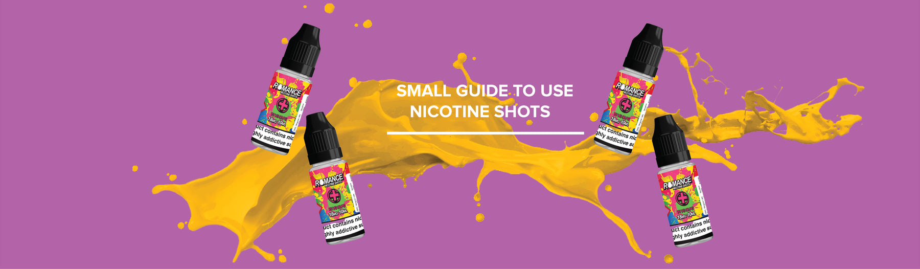 Small guide to use Nicotine shots