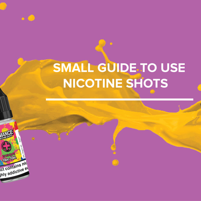 Small guide to use Nicotine shots