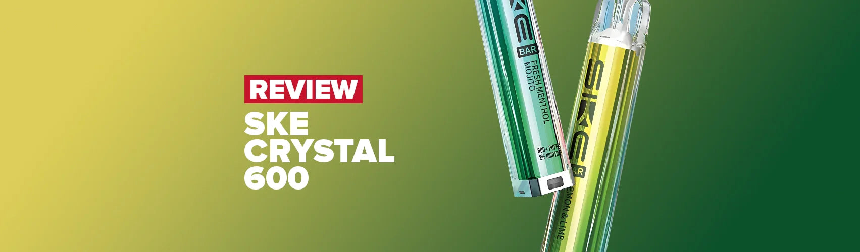SKE Crystal Bar 600 Prefilled Pod Kit Review SKE Crystal Bar 600 Prefilled Pod Kit Review