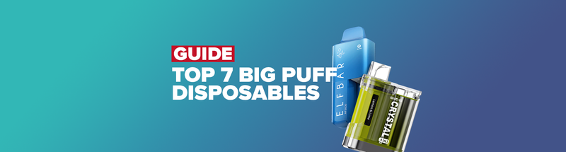 TOP 7 Big Puff Vapes: Brand and Flavours Review