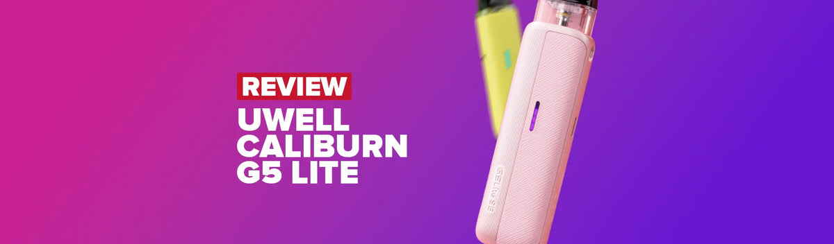 Uwell Caliburn G5 Lite Pod Kit Review Uwell Caliburn G5 Lite Pod Kit Review
