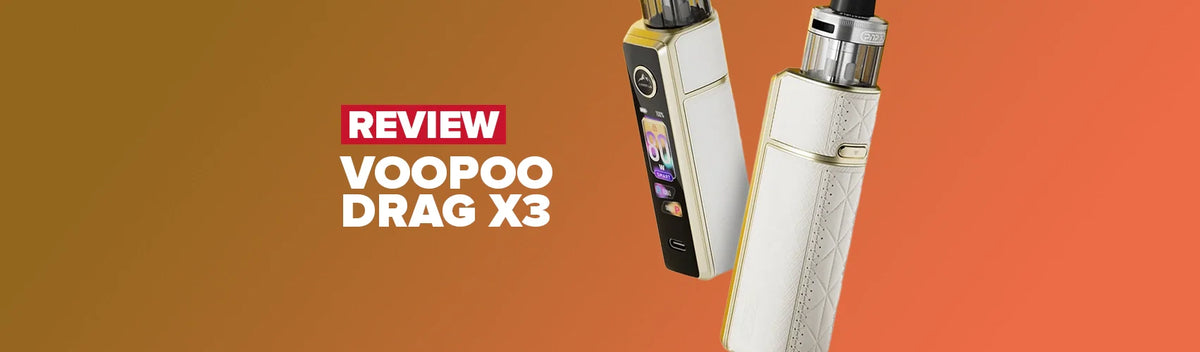 VooPoo Drag X3 Pod Kit Review VooPoo Drag X3 Pod Kit Review