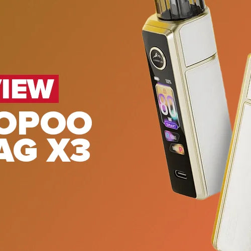 VooPoo Drag X3 Pod Kit Review