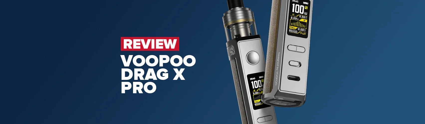 voopoo drag leather case VooPoo Drag X Pro Vape Kit Review