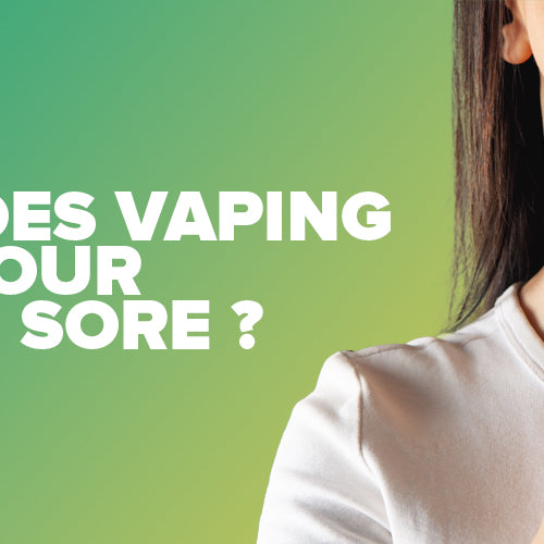 Why Does Vaping Make Your Sore Throat?