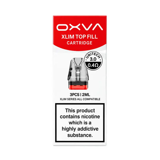 0.4ohm Oxva Xlim UNITECH 3.0 Replacement Pod Cartridges