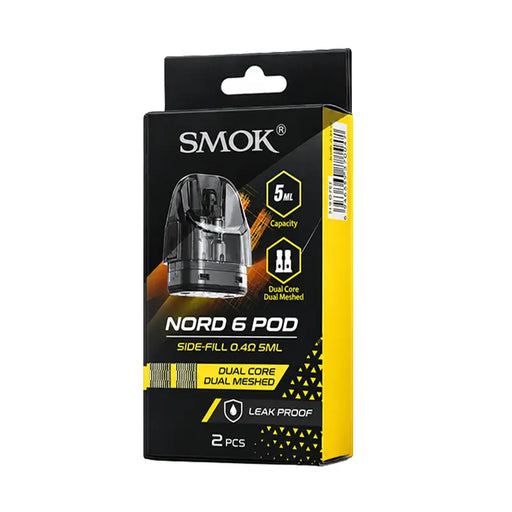 0.4ohm SMOK Nord 6 Replacement Pods