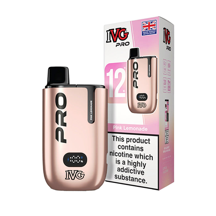 IVG Pro 12 Prefilled Pod Vape Kit - Vapours Deal Ltd