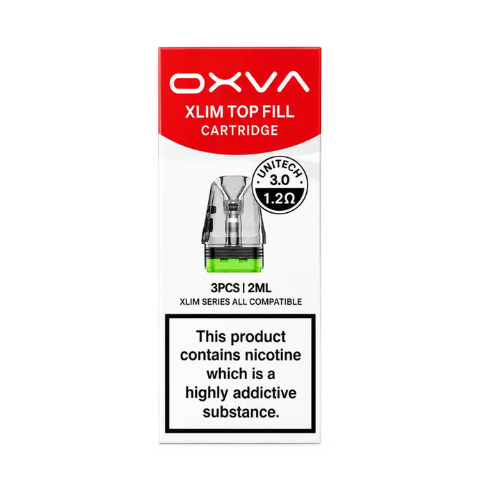 1.2ohm Oxva Xlim UNITECH 3.0 Replacement Pod Cartridges