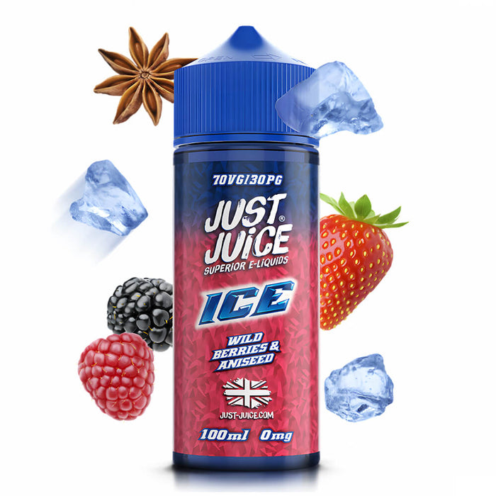 Just Juice Wild Berries & Aniseed 100ml Vape Juice