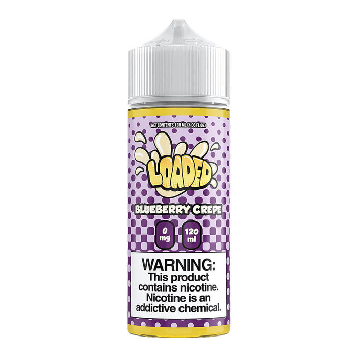 Blueberry Crepe 100ml Vape juice by Loaded Blueberry Crepe 100ml Vape juice by Loaded