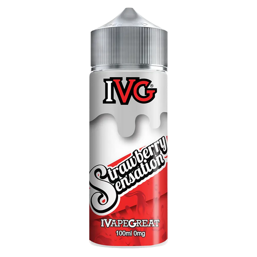 IVG Strawberry Sensation Vape Juice 100ml