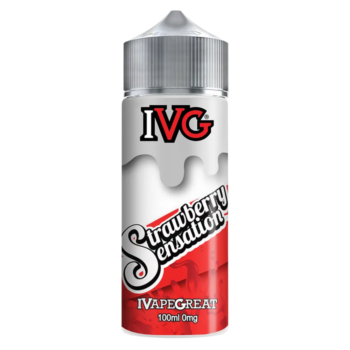 IVG Strawberry Sensation Vape Juice 100ml IVG Strawberry Sensation Vape Juice 100ml