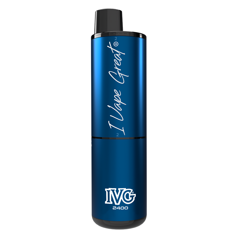 ivg 2400 blue edition flavour IVG 2400 Rechargeable Vape Kit - Pack of 5