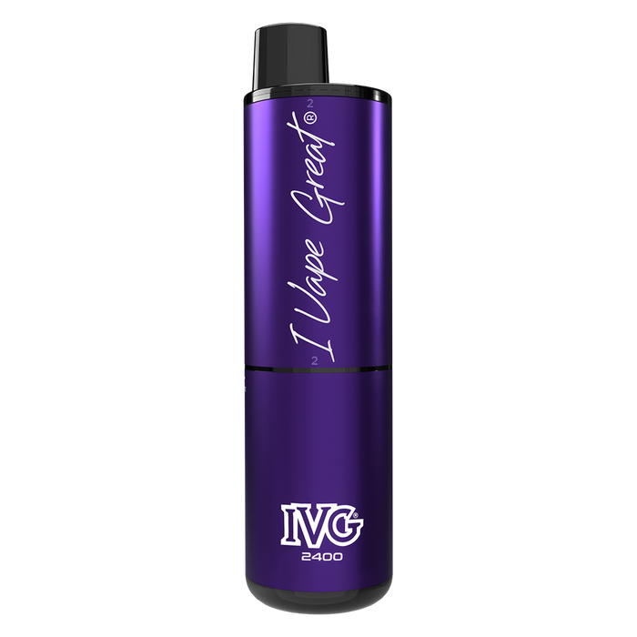 IVG 2400 Purple Edition Prefilled Pod Vape Kit - 5 for 50 IVG 2400 Purple Edition Prefilled Pod Vape Kit - 5 for 50