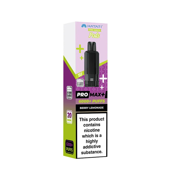 BERRY LEMONADE HAYATI PRO MAX PLUS 6000 PODS