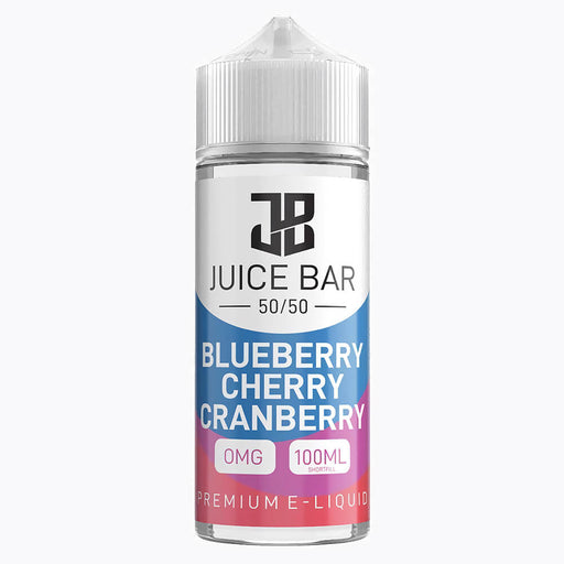Juice Bar Blueberry Cherry Cranberry 100ml Shortfill E-Liquid