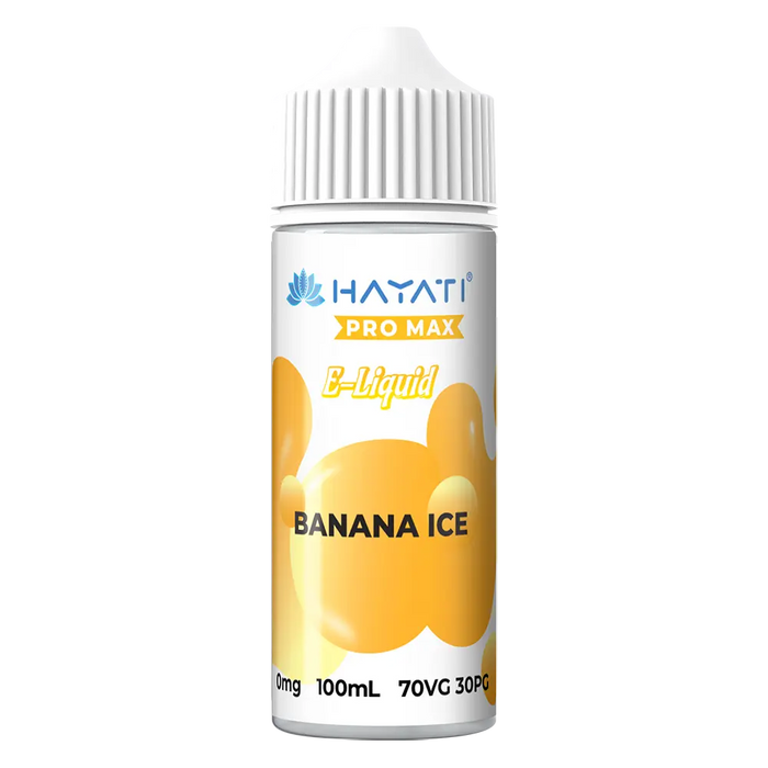 Hayati Banana Ice 100ml Shortfill Vape Juice