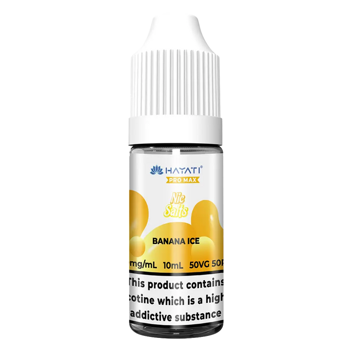 Hayati Pro Max Banana Ice Nic Salt Vape Juice