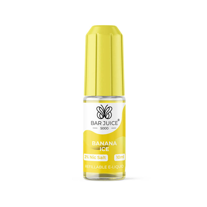 Bar Juice 5000 Banana Ice Nic Salt 10ml | 10 for 16 Vape Deal Bar Juice 5000 Banana Ice Nic Salt 10ml | 10 for 16 Vape Deal