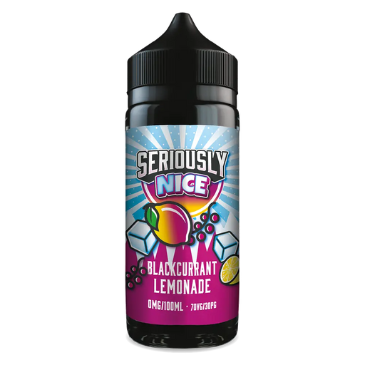 Seriously Nice by Doozy Vape Blackcurrant Lemonade 100ml Shortfill Eliquid