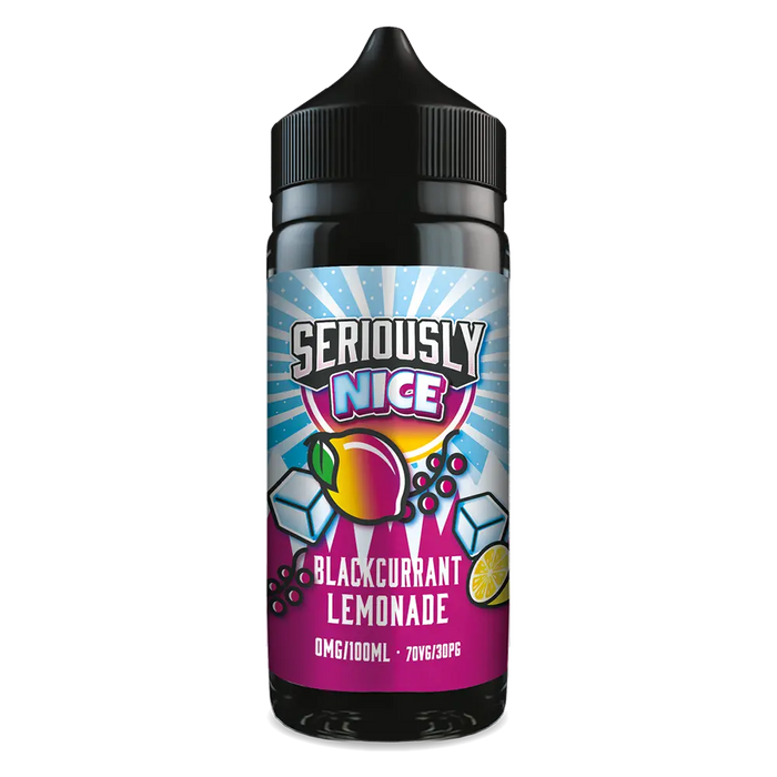 Seriously Nice by Doozy Vape Blackcurrant Lemonade 100ml Shortfill Eliquid