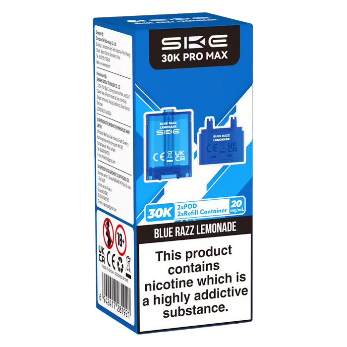 SKE Crystal 30K Pro Max Prefilled Pods