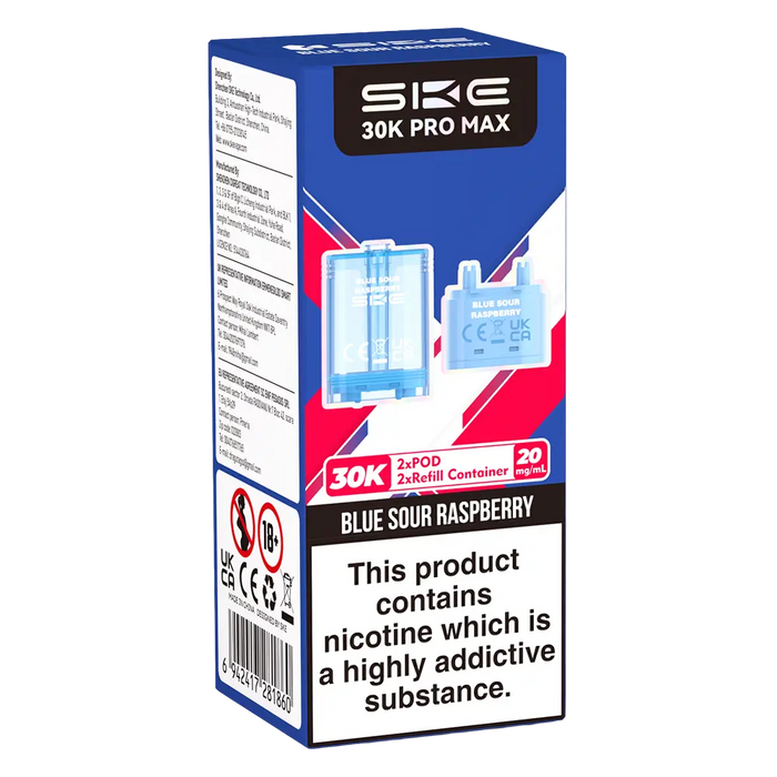 SKE Crystal 30K Pro Max Prefilled Pods