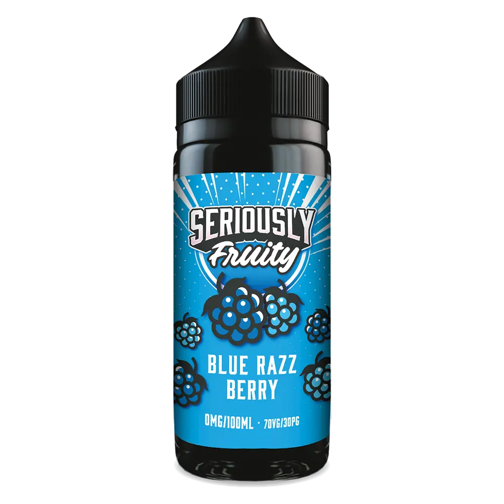 Seriously Fruity by Doozy Blue Razz Berry 100ml Vape Juice