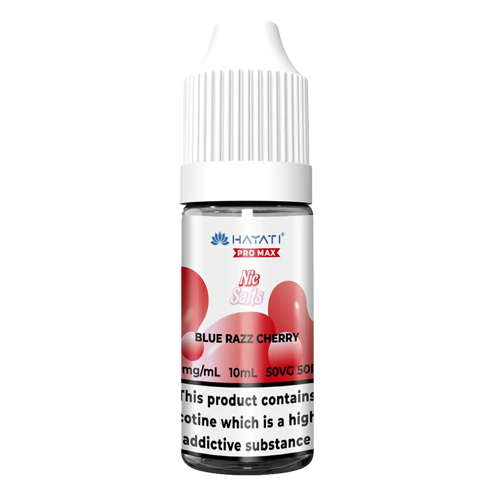 Hayati Pro Max Blue Razz Cherry Nic Salt Vape Juice