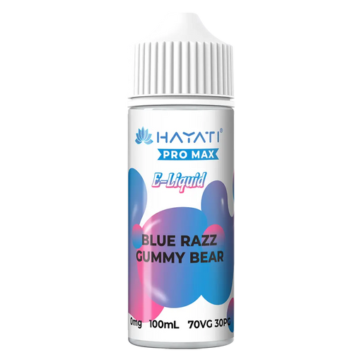 Hayati Blue Razz Gummy Bear 100ml Shortfill Vape Juice