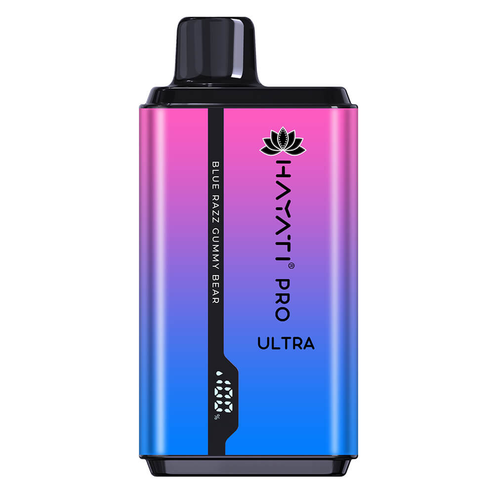 Hayati Pro Ultra Blue Razz Gummy Bear Disposable Device