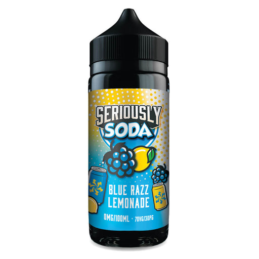 Seriously Soda by Doozy Blue Razz Lemonade 100ml Shortfill E-Liquid