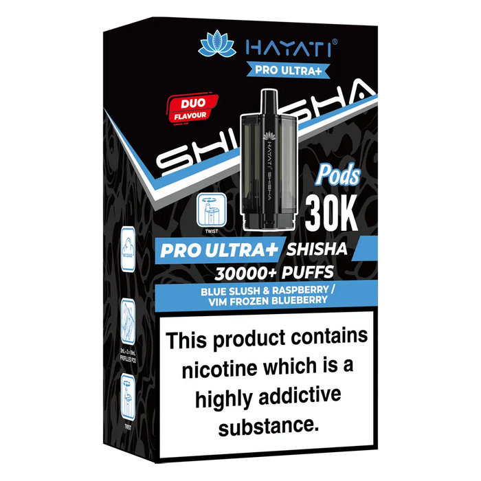 Hayati Pro Ultra Shisha 30K Prefilled Pods