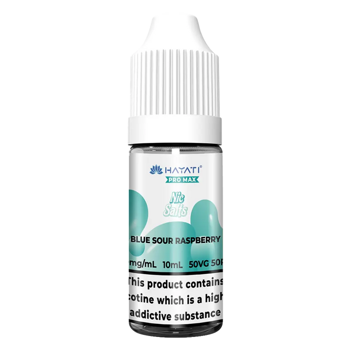 Hayati Pro Max Blue Sour Raspberry 10ml Nic Salt | 10 for 16 Hayati Pro Max Blue Sour Raspberry 10ml Nic Salt | 10 for 16