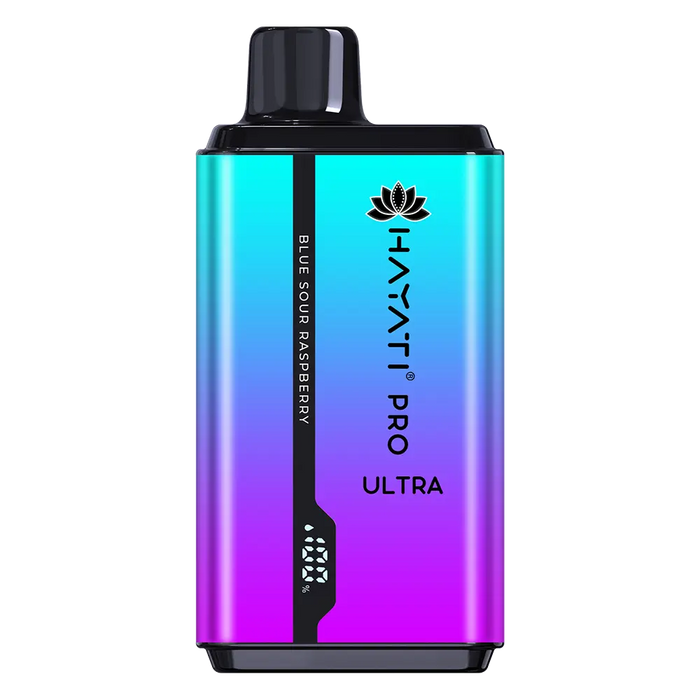 Hayati Pro Ultra 15000 Blue Sour Raspberry 0 Nicotine Disposable Vape